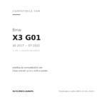 Fendinebbia Destro BMW X3 G01 2020+ compatibilità veicoli (Bmw X3 G01 (2017-2021) · Bmw X4 G02 (2018+))