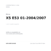 Fendinebbia Destro BMW X5 2004+ compatibilità veicoli (Bmw X5 E53 01-2004/2007 · Bmw X5 E53 05-2000/2003)