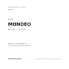 Fendinebbia Destro Ford Mondeo 1996-2000 compatibilità veicoli (Ford MONDEO (1996-2000))