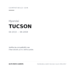 Fendinebbia Destro Hyundai Tucson 2015-2017 compatibilità veicoli (Hyundai TUCSON (2015-2018))