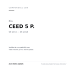 Nebelscheinwerfer Rechts KIA Ceed 2015-2017 compatibilità veicoli (Kia CEED 5 P. (2015-2018))