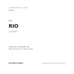 Fendinebbia Destro KIA Rio 2005-2010 compatibilità veicoli (Kia RIO (2005+))