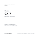 Fendinebbia Destro Mazda Cx 7 2007+ – Senza Oscuratore compatibilità veicoli (Mazda CX 7 (2007-2009))