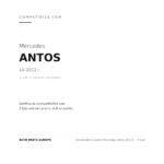 Fendinebbia Destro Mercedes Antos 2012+ – A Led compatibilità veicoli (Mercedes ANTOS (2012+) · Mercedes AROCS (2013+))
