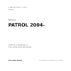 Fendinebbia Destro Nissan Patrol 2004+ compatibilità veicoli (Nissan PATROL 2004-)