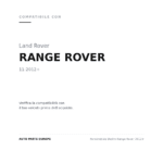 Fendinebbia Destro Range Rover 2012+ compatibilità veicoli (Land Rover RANGE ROVER (2012+))