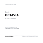 Fendinebbia Destro Skoda Octavia 2017-2019 compatibilità veicoli (Skoda OCTAVIA (2017-2020))