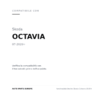 Fendinebbia Destro Skoda Octavia 2020+ compatibilità veicoli (Skoda OCTAVIA (2020+))