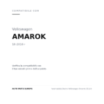 Fendinebbia Destro Volkswagen Amarok 2016+ compatibilità veicoli (Volkswagen AMAROK (2016+))