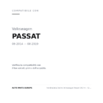 Fendinebbia Destro Volkswagen Passat 2014+ – C/Luce Diurna compatibilità veicoli (Volkswagen PASSAT (2014-2019))