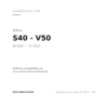 Nebelscheinwerfer Rechts Volvo S40 2007+ – / V50 compatibilità veicoli (Volvo S40 - V50 (2007-2012))