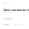 Fendinebbia Sinistro BMW Serie 3 E46 Berlina compatibilità veicoli (Bmw SERIE 3 E46 BERLINA TOURING (1998-2001))