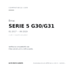Fendinebbia Sinistro BMW Serie 5 2017+ – G30/G31 - Serie 6 Gt G32 A Led compatibilità veicoli (Bmw SERIE 5 G30/G31 (2017-2020) · Bmw SERIE 6 GT G32 (2017+))