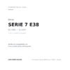 Nebelscheinwerfer Links BMW Serie 7 2002+ – Modell E38 95 E Benzinmodell compatibilità veicoli (Bmw SERIE 7 E38 (1995-1997) · Bmw SERIE 7 E38 (1998-2002))