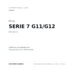 Fendinebbia Sinistro BMW Serie 7 2015+ – G11/G12 A Led compatibilità veicoli (Bmw SERIE 7 G11/G12 (2015+))