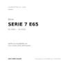 Fendinebbia Sinistro BMW Serie 7 E65 2003+ compatibilità veicoli (Bmw SERIE 7 E65 (2003-2005))