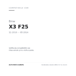 Fendinebbia Sinistro BMW X3 F25 2010+ compatibilità veicoli (Bmw X3 F25 (2010-2014))