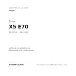 Fendinebbia Sinistro BMW X5 E70 2010+ – (H11) compatibilità veicoli (Bmw X5 E70 (2010-2013))