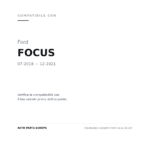 Fendinebbia Sinistro Ford Focus 2018+ compatibilità veicoli (Ford FOCUS (2018-2021))