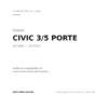 Fendinebbia Sinistro Honda Civic 2001-2002 compatibilità veicoli (Honda CIVIC 3/5 PORTE (2001-2003))