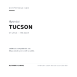 Fendinebbia Sinistro Hyundai Tucson 2015-2017 compatibilità veicoli (Hyundai TUCSON (2015-2018))