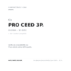 Fendinebbia Sinistro KIA Pro Ceed 2007+ – 3P. E 2011 compatibilità veicoli (Kia PRO CEED 3P. (2008-2010) · Kia PRO CEED 3P. (2011+))
