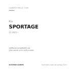 Fendinebbia Sinistro KIA Sportage 2021+ compatibilità veicoli (Kia SPORTAGE (2021+))