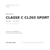 Nebelscheinwerfer Links Mercedes C-Klasse W203 2000-2002 compatibilità veicoli (Mercedes CLASSE C CL203 SPORT COUPE (2001-2004) · Mercedes CLASSE C W203 (2000-2002))