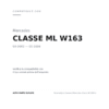 Fendinebbia Sinistro Mercedes Classe M 2002+ compatibilità veicoli (Mercedes CLASSE ML W163 (2002-2006))