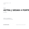 Fendinebbia Sinistro Opel Astra J 2012+ compatibilità veicoli (Opel ASTRA J SEDAN 4 PORTE (2012+))