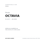 Fendinebbia Sinistro Skoda Octavia 2017-2019 compatibilità veicoli (Skoda OCTAVIA (2017-2020))