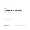 Fendinebbia Sinistro Toyota Corolla Verso 2003-2006 compatibilità veicoli (Toyota COROLLA VERSO (2002-2007))