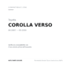 Fendinebbia Sinistro Toyota Corolla Verso 2007+ compatibilità veicoli (Toyota COROLLA VERSO (2007-2009))