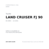 Nebelscheinwerfer Links Toyota Land Cruiser 2000-2001 compatibilità veicoli (Toyota LAND CRUISER FJ 90 (2000-2001))
