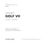Fendinebbia Sinistro Volkswagen Golf Vii 2012-2016 – Gti/Gtd compatibilità veicoli (Volkswagen GOLF VII (2012-2016))