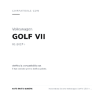 Fendinebbia Sinistro Volkswagen Golf Vii 2017+ – Modello Gti - Gtd A Led compatibilità veicoli (Volkswagen GOLF VII (2017+))