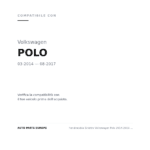Fendinebbia Sinistro Volkswagen Polo 2014-2016 – H8 compatibilità veicoli (Volkswagen POLO (2014-2017))