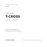 Fendinebbia Sinistro Volkswagen T-Cross 2019+ compatibilità veicoli (Volkswagen T-CROSS (2019-2023))