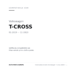 Fendinebbia Sinistro Volkswagen T-Cross 2019+ – C/Luce Diurna A Led compatibilità veicoli (Volkswagen T-CROSS (2019-2023))