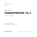 Fendinebbia Sinistro Volkswagen Transporter 2019+ – T6.1 compatibilità veicoli (Volkswagen TRANSPORTER T6.1 (2019-2024))