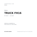 Fendinebbia Sinistro Volvo Truck Fh16 2013-2019 - Parabola Nera – (H7) Parabola Nera compatibilità veicoli (Volvo TRUCK FH16 (2013-2019))