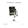 Kit lampadine LED ABBAGLIANTI + FENDINEBBIA H1 LUXDRIVE 6000K