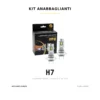 Kit lampadine LED ANABBAGLIANTI H7 LUXDRIVE 6000K