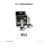 Kit lampadine LED FENDINEBBIA H11 LUXDRIVE 6000K