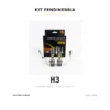 Kit lampadine LED FENDINEBBIA H3 LUXDRIVE 6000K