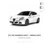 Kit Lampadine LED 6000K Luce Bianca Anabbaglianti + Abbaglianti per Alfa Romeo Giulietta 2010-2025 - 2 Anni di Garanzia