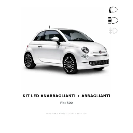 Anabbaglianti + Abbaglianti Fiat 500 (312)