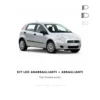 Kit Lampadine LED 6000K Luce Bianca Anabbaglianti + Abbaglianti per Fiat Grande punto 2005-2008 - 2 Anni di Garanzia
