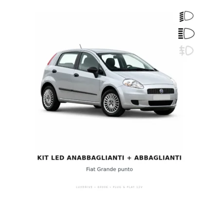 Anabbaglianti + Abbaglianti Fiat Grande Punto (199)