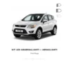 Kit LED Anabbaglianti + Abbaglianti Ford Kuga — LUXDRIVE 6000K Plug & Play